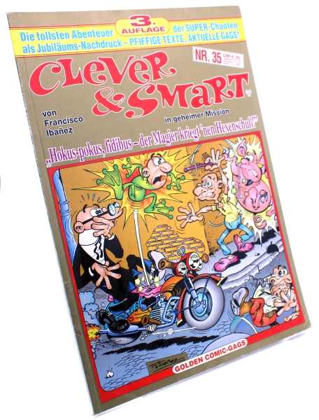 Clever & Smart in geheimer Mission Comic Album Nr. 35: Hokus-pokus, fidibus - der Magier kriegt 'nen Hexenschuß!